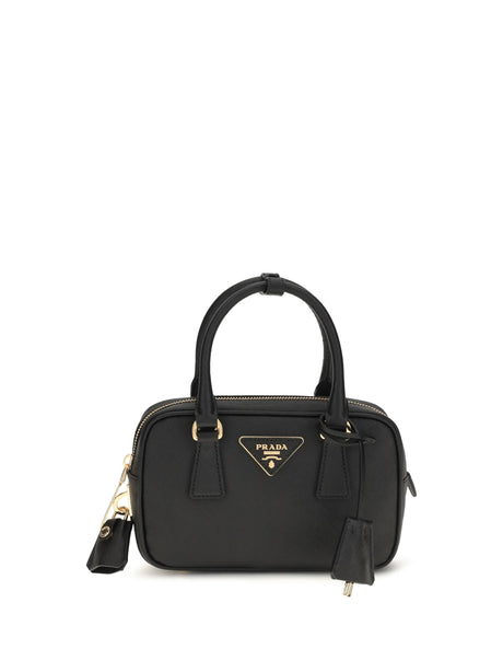 Prada Leather Handbag - Black