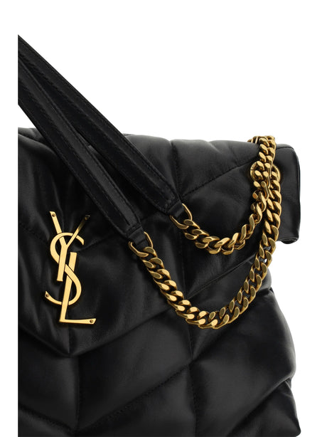 Saint Laurent LouLou Medium leather Shoulder Bag - Black