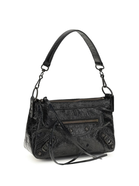 Balenciaga Le City Moto mini Handbag - Black
