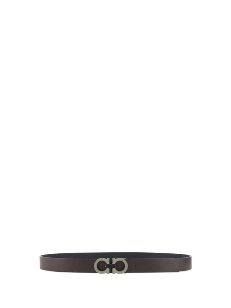 Ferragamo Gancini Belt - Black