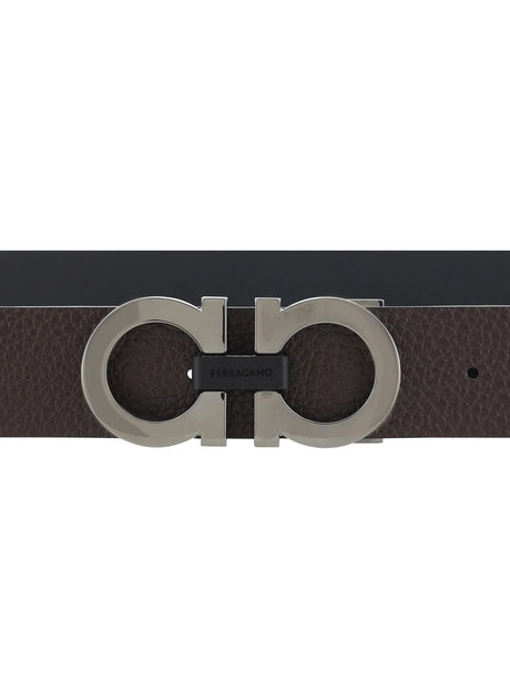 Ferragamo Gancini Belt - Black