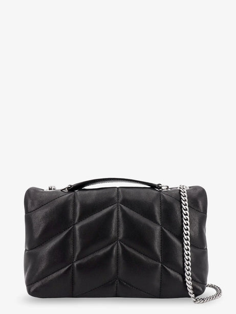 Saint Laurent Loulou Puffer Toy matelassé leather crossbody bag - Nero