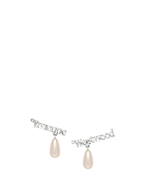 Vivienne Westwood Amelia Earrings - White