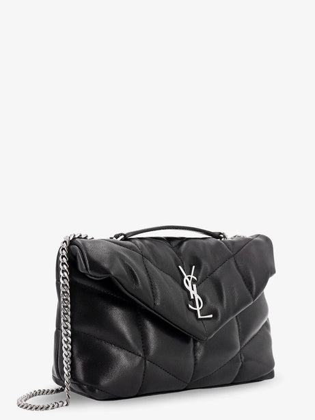 Saint Laurent Loulou Puffer Toy matelassé leather crossbody bag - Nero