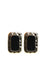 Self-Portrait Bold Square Earrings - Gold