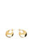 Saint Laurent Teardrop Hoop Earrings - Gold