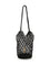 Saint Laurent Crochet Hobo Bag - Black