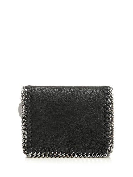 Stella Mccartney Falabella Bi-Fold Wallet - Black