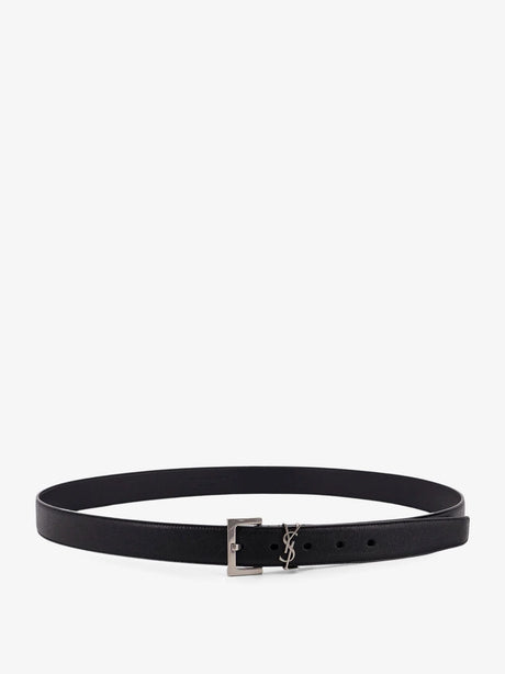 Saint Laurent Leather belt - Nero