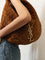 Saint Laurent Icare Hobo suede handbag - Orange Caramel Cogn