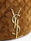 Saint Laurent Icare Hobo suede handbag - Orange Caramel Cogn