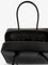 Saint Laurent Sac de Jour in Box leather handbag with metal padlock detail - Nero