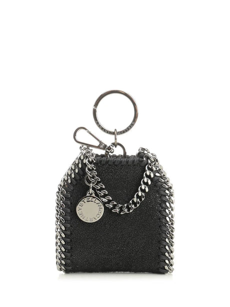 Stella Mccartney Falabella Airpods Case Keychain - Black