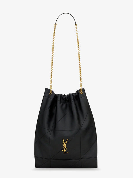 Saint Laurent Jamie Pochon leather shoulder bag - Nero