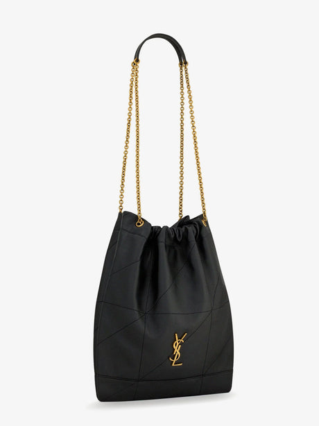 Saint Laurent Jamie Pochon leather shoulder bag - Nero