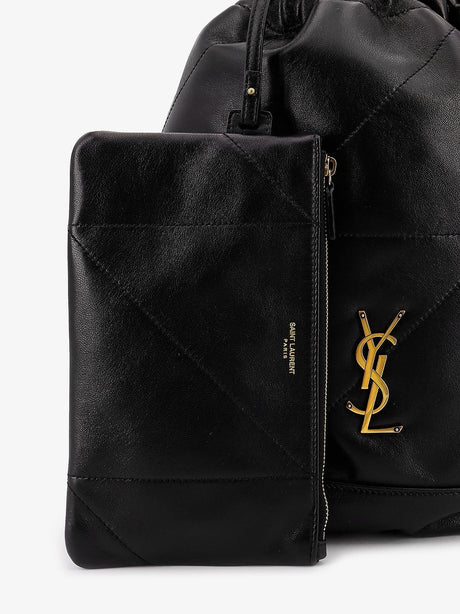 Saint Laurent Jamie Pochon leather shoulder bag - Nero