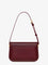 Saint Laurent Solferino Mini leather shoulder bag - Hot Wine