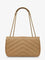 Saint Laurent Loulou leather shoulder bag - Natural Tan