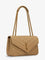 Saint Laurent Loulou leather shoulder bag - Natural Tan