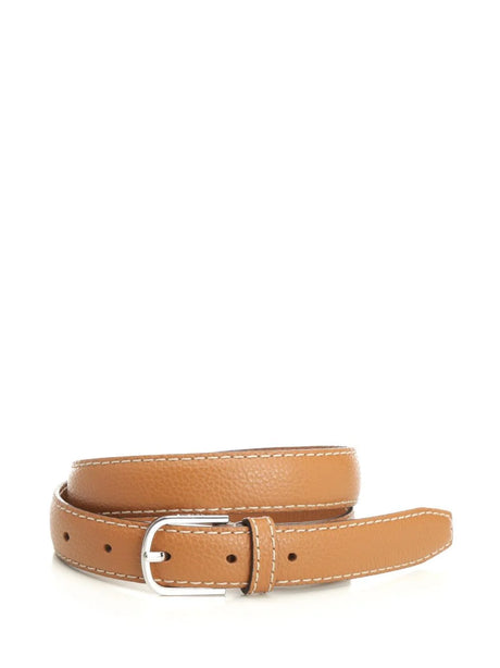 Toteme Leather Belt - Brown