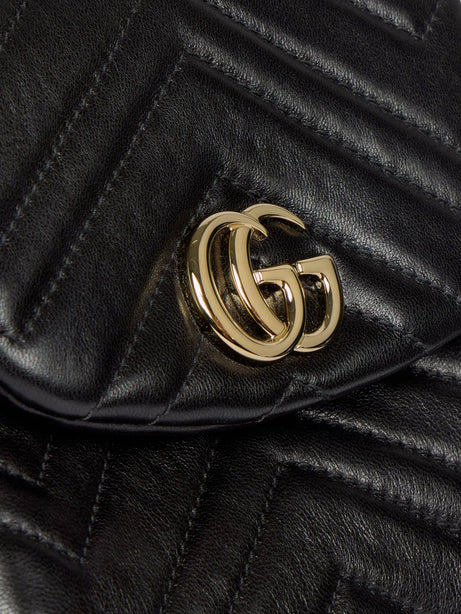 Gucci GG Marmont Mini leather backpack - Black