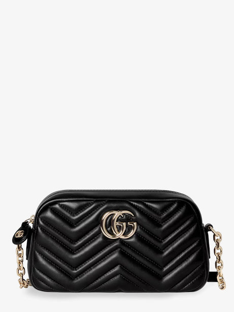 Gucci GG Marmont leather camera bag - Black