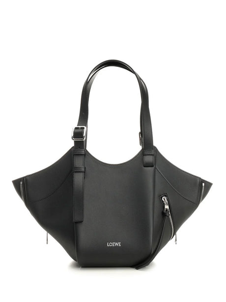 Loewe Hammock Flip Bag - Black