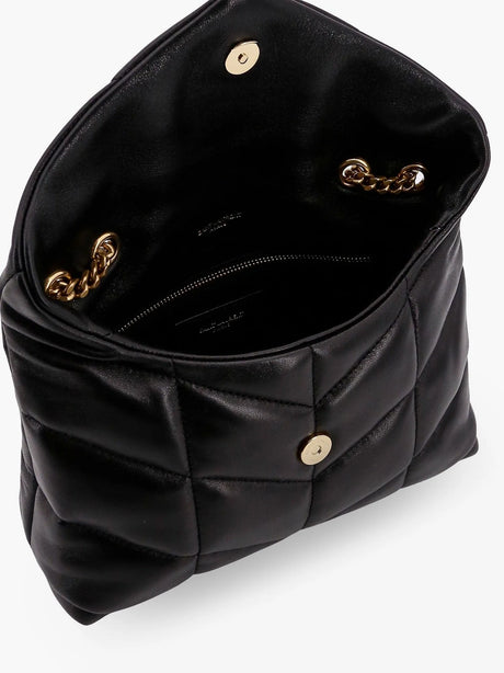 Saint Laurent Loulou Puffer Toy matelassé leather crossbody bag - Nero