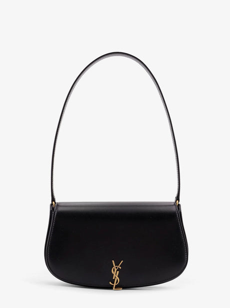 Saint Laurent Voltaire Mini leather shoulder bag - Nero/Nero