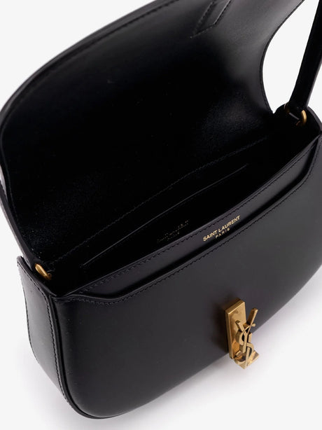 Saint Laurent Voltaire Mini leather shoulder bag - Nero/Nero