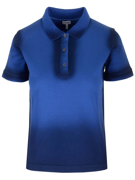 Loewe Pique Polo - Blue