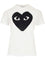 Comme Des Garcons Play White T-Shirt