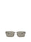 Balenciaga Square Sunglasses - Silver/Black