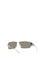Balenciaga Square Sunglasses - Silver/Black