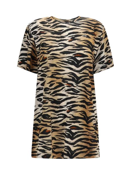 Pinko Tiger print Top - Multi.Nero/Beige