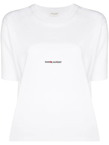 Saint Laurent Relaxed Fit T-Shirt - White