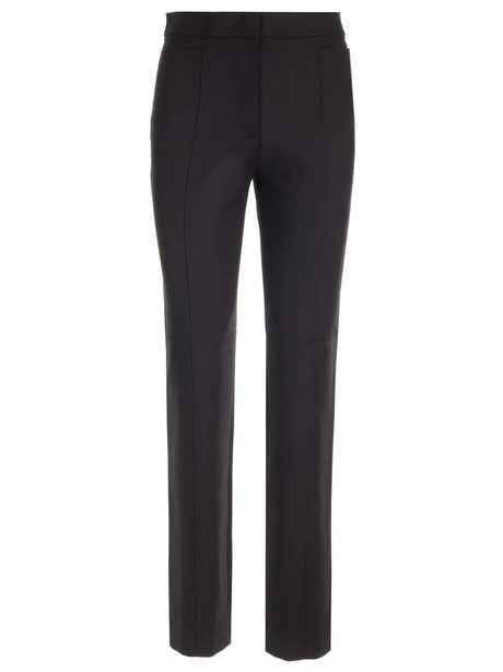 Toteme Elegant Trousers With Slits - Black