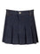 Bottega Veneta Pleated Denim Miniskirt - Blue