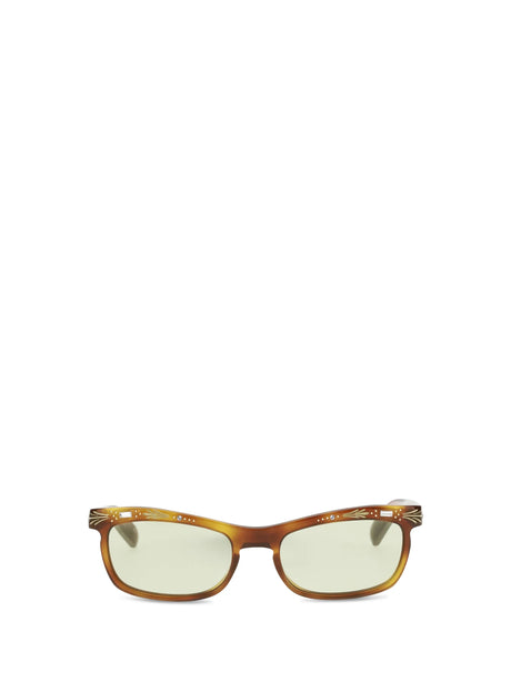 Valentino Garavani Rectangular acetate Sunglasses - 5