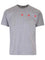 Comme Des Garcons Play T-Shirt With Red Hearts - Grey