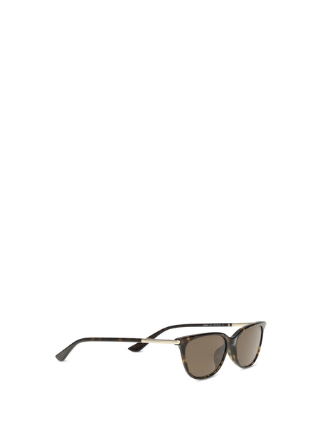 Alexander Mcqueen Cat-Eye Sunglasses - Wood