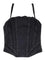 Amiri Faded Black Denim Corset