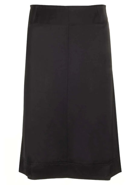 Toteme Satin Skirt - Black