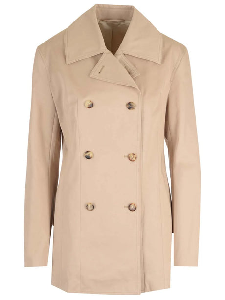 Toteme Beige Double-Breasted Jacket