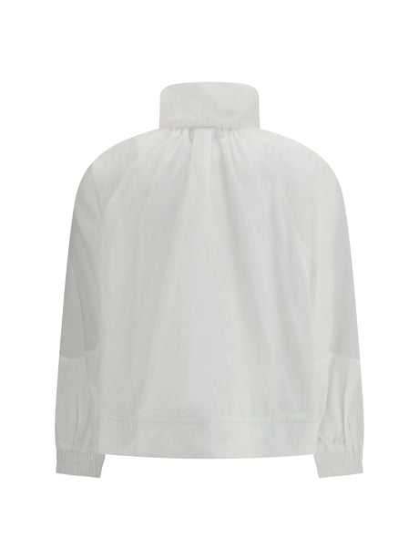 Pinko Beth Jacket with transparent inserts - White Brill.