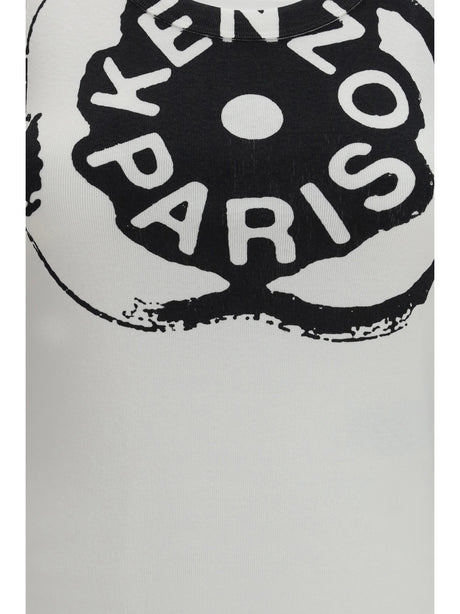 Kenzo Boke Flower 2.0 ribbed tank Top - White