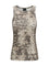 Pinko Snakeskin-print tank Top - Beige/Black
