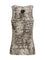 Pinko Snakeskin-print tank Top - Beige/Black
