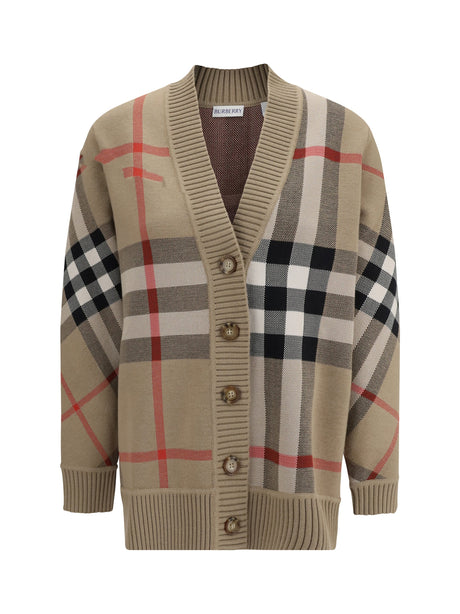 Burberry Check Archive wool Sweater - Archive Beige