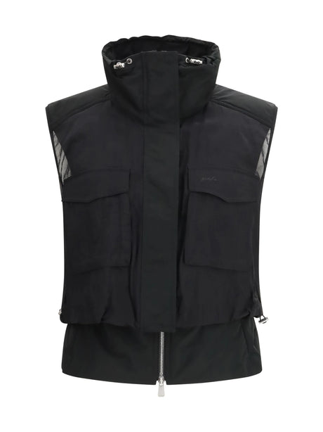 Pinko Geraldine Vest - Black Limousine